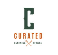 Logo for Curated Catering Events.