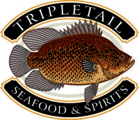 Logo for Tripletail Seafood & Spirits.