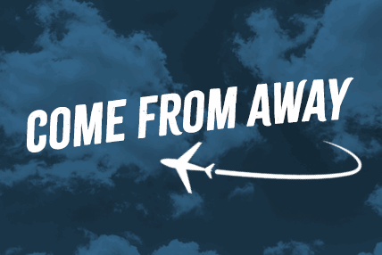 Logo for Asolo Rep's production of Come From Away.