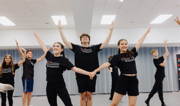 Teens perform in Asolo Rep's Education & Engagement programming.