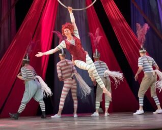 The cast of Asolo Rep's production of Hetty Feather.