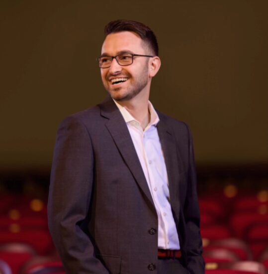 A professional photograph of Ross Egan, Managing Director.