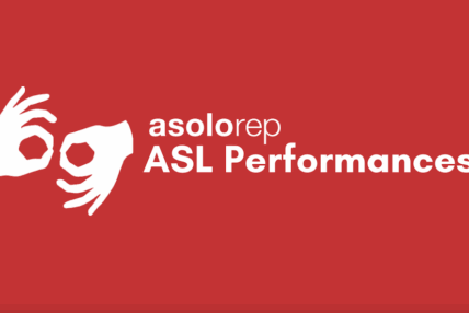 Asolo Rep ASL Performances logo.