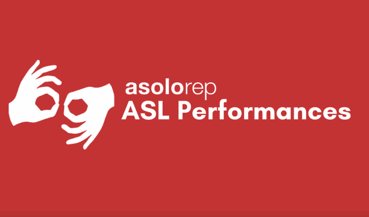 Asolo Rep ASL Performances logo.